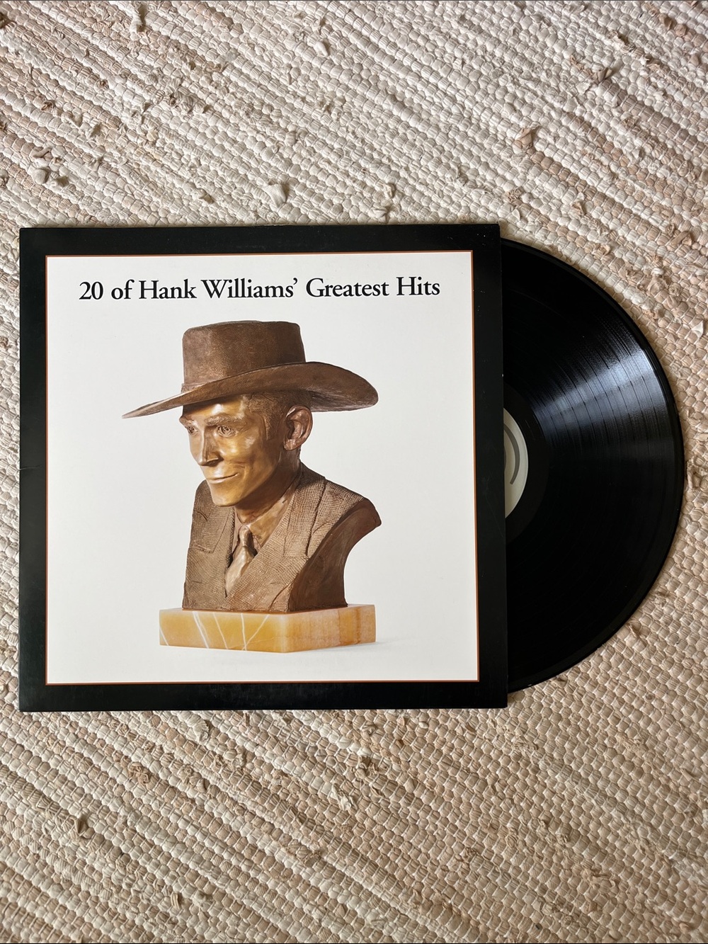 Hank Williams Greatest Hits Vinyl Record